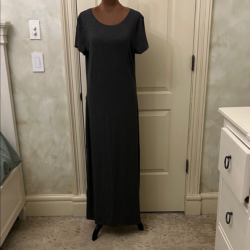 Amazon Essentials Charcoal Maxi Dress